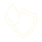 Yağ ve sıvı geçirmez yüzey. İkon