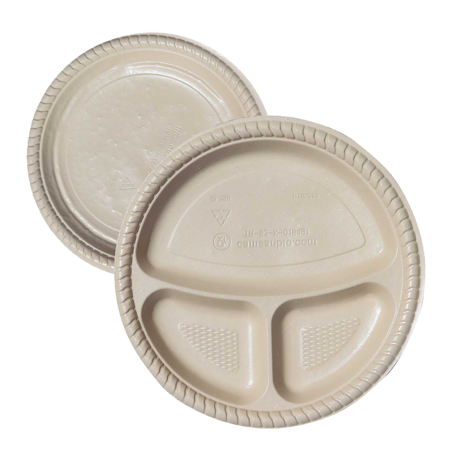 Düz Tabak Çeşitleri - Kompostlanabilir Ürün